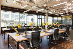 办公室复合实木地板设计与装修效果图大全