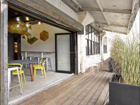 最新办公室复合实木地板设计装饰效果图片