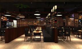 西餐店设计与装修效果图