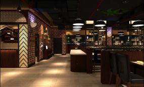 西餐店设计装饰图