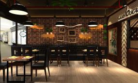 西餐店设计与装修效果图大全