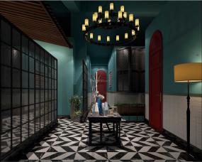 西餐店装修实景图图片