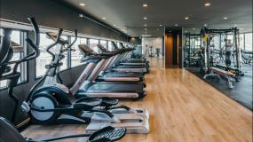 最新办公室橡木地板设计装饰效果图片