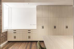 办公室进口木地板装饰效果图