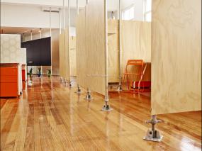 办公室环保强化木地板装饰效果图