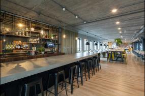 办公室盆栽装潢效果图