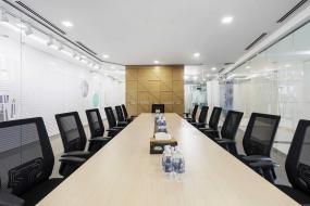 高端办公会议桌装修效果图