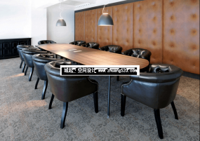 2018年多功能会议桌装修效果图