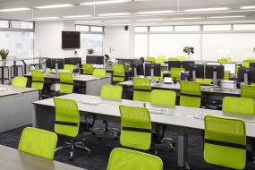 办公室墙体设计装修实景图图片