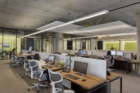 办公室墙体设计装修高清图片