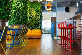 现代感办公室装修实景图图片