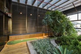 高端现代感办公室装修效果图