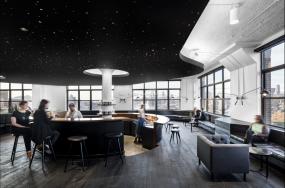 高档大公司办公室装修图片