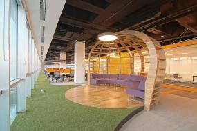 高档公司办公室简约装修效果图