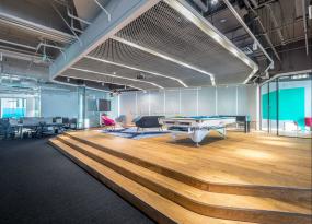 2018公司办公室简约装修效果图