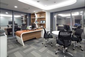 办公室文件柜装修实景图图片