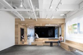 最新建筑公司办公室装修图片