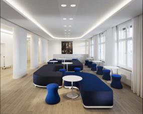 建筑公司办公室装饰效果图片