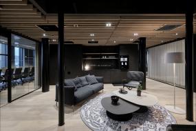 高档环保公司办公室装修效果图