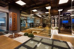 豪华公司办公室装饰图片