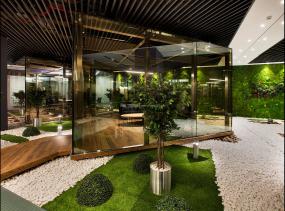 豪华公司办公室装饰效果图片