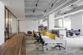 劳务公司办公室装饰图