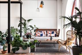 餐饮公司办公室效果图片