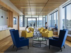 餐饮公司办公室装修高清效果图