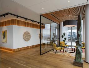 餐饮公司办公室装修装潢效果图