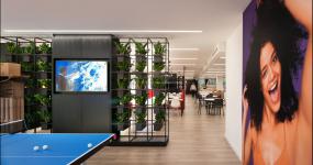 最新中介公司办公室装饰效果图