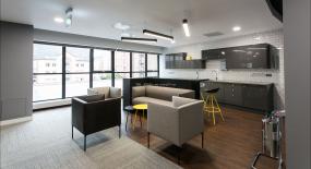 中介公司办公室装修高清图片