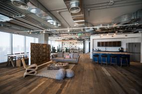 4a公司办公室装修效果图