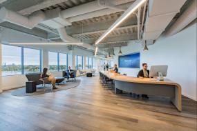 20184a公司办公室装修效果图