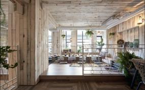 海鲜主题餐厅装修设计效果图片