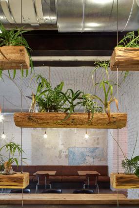 法国主题餐厅装修设计效果图片