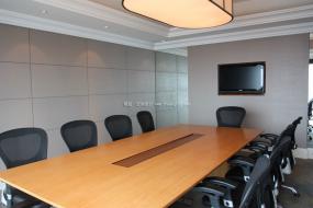 高档会议室大屏幕装修图片