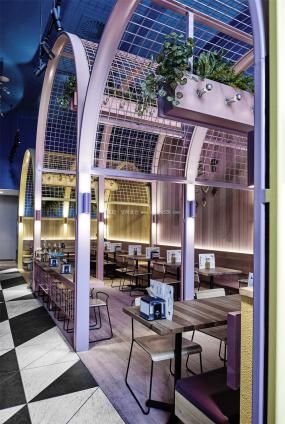 海鲜餐厅装修效果图