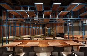 汉堡店装修效果图片