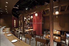 最新复古风格餐厅设计装修图片