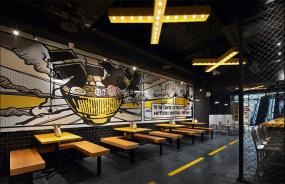 海鲜餐厅装饰设计效果图