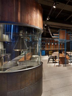 汉堡店装潢效果图片