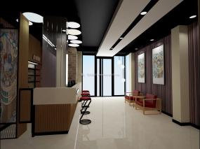 连锁网咖装潢设计效果图片