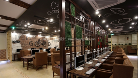 连锁网咖装饰设计效果图