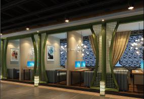 连锁网咖设计装潢图片