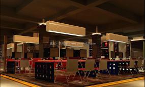 连锁网咖设计效果图片