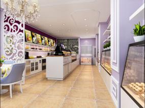 上海蛋糕店设计装修效果图片