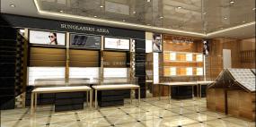 专业眼镜店设计装饰图