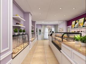 上海蛋糕店设计装修效果图