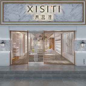 最新女士内衣店设计装饰效果图片