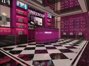 女士内衣店设计装修图片